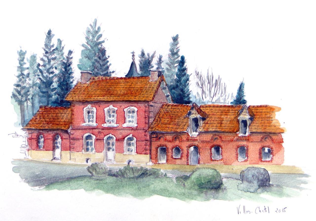 Florimont - Vaste Gite A La Ferme Villers-Chatel Ngoại thất bức ảnh